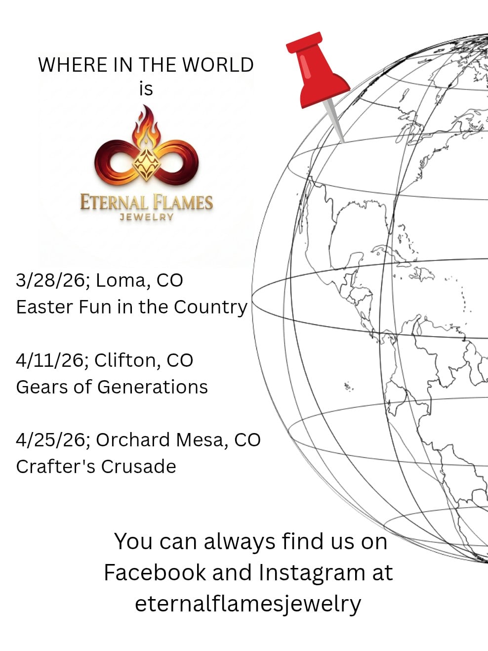 Where in the world... from Eternal Flames Jewelry