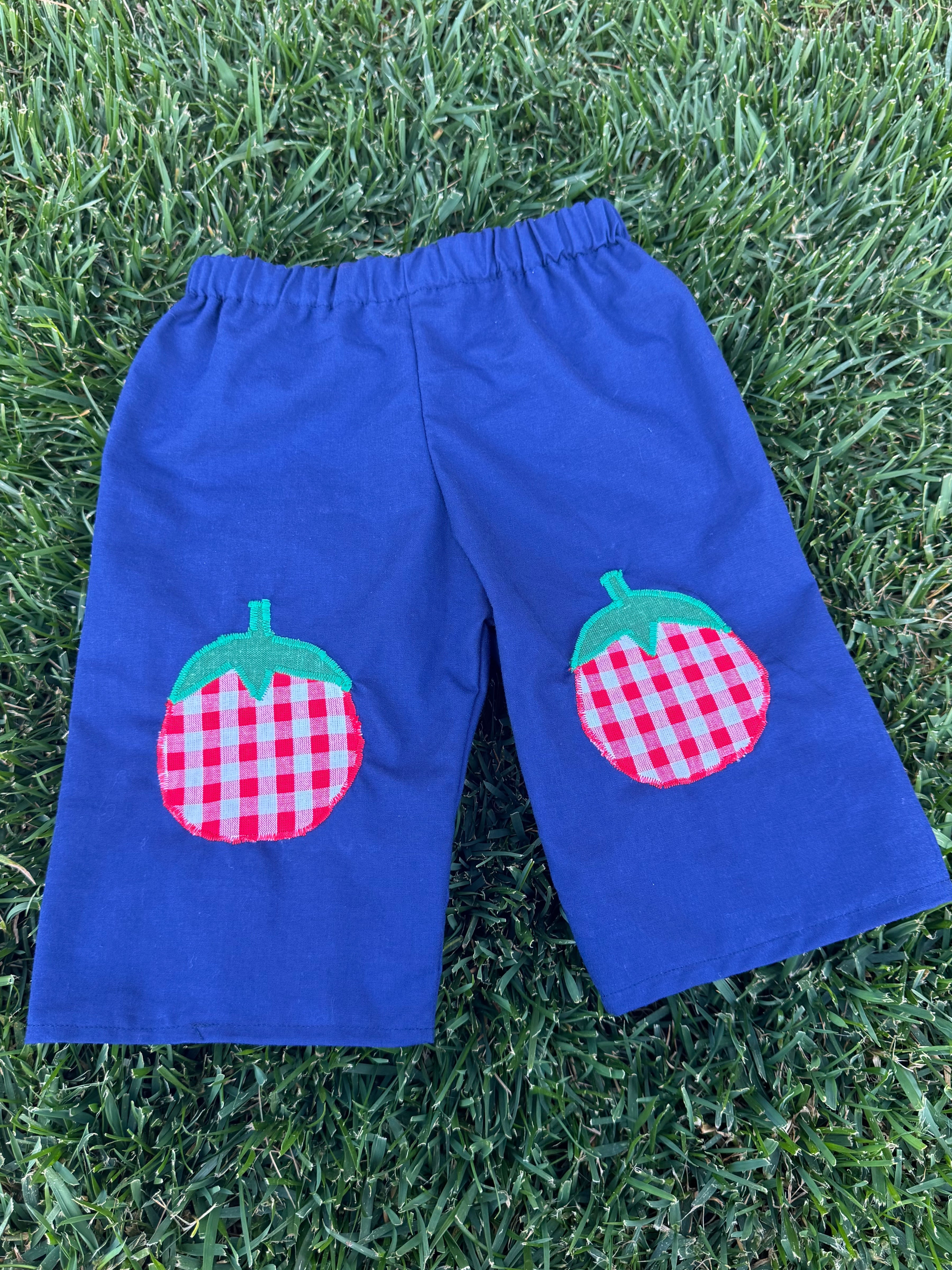 Item Spotlight: Made to Order Toddler Appliqué Pants 12-18 Months from Kaylee Made In CA