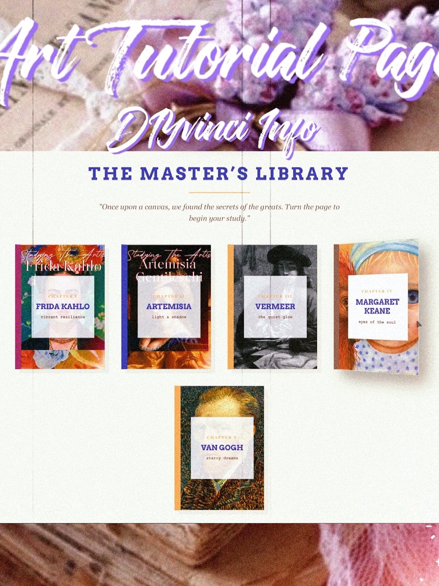 。 ₊°༺❤︎༻°₊ 。Ever wanted to peek into the creative secrets of the greats? from Byzahraartz