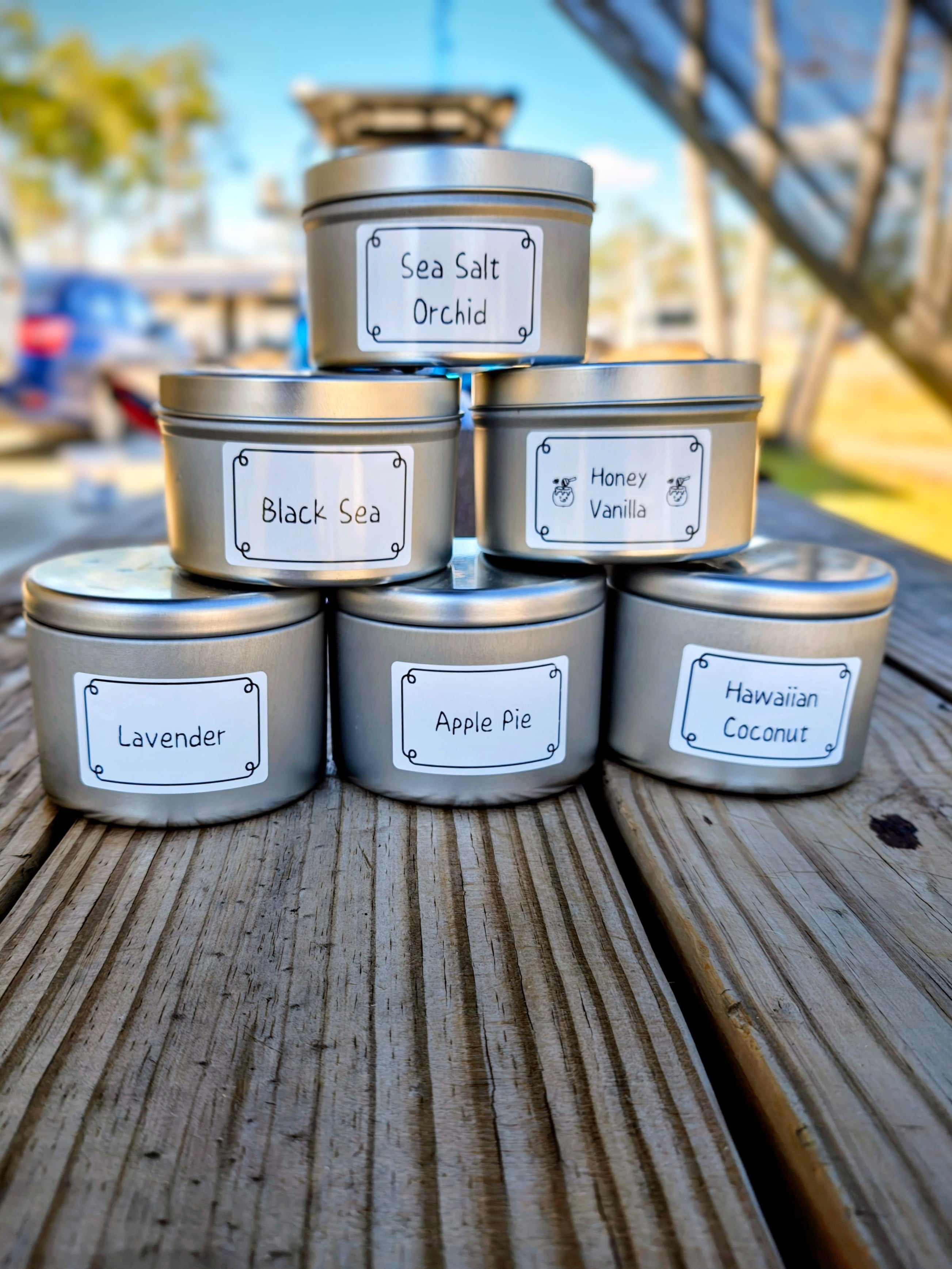 8oz Soy Candles from Nurse Joy's Creations