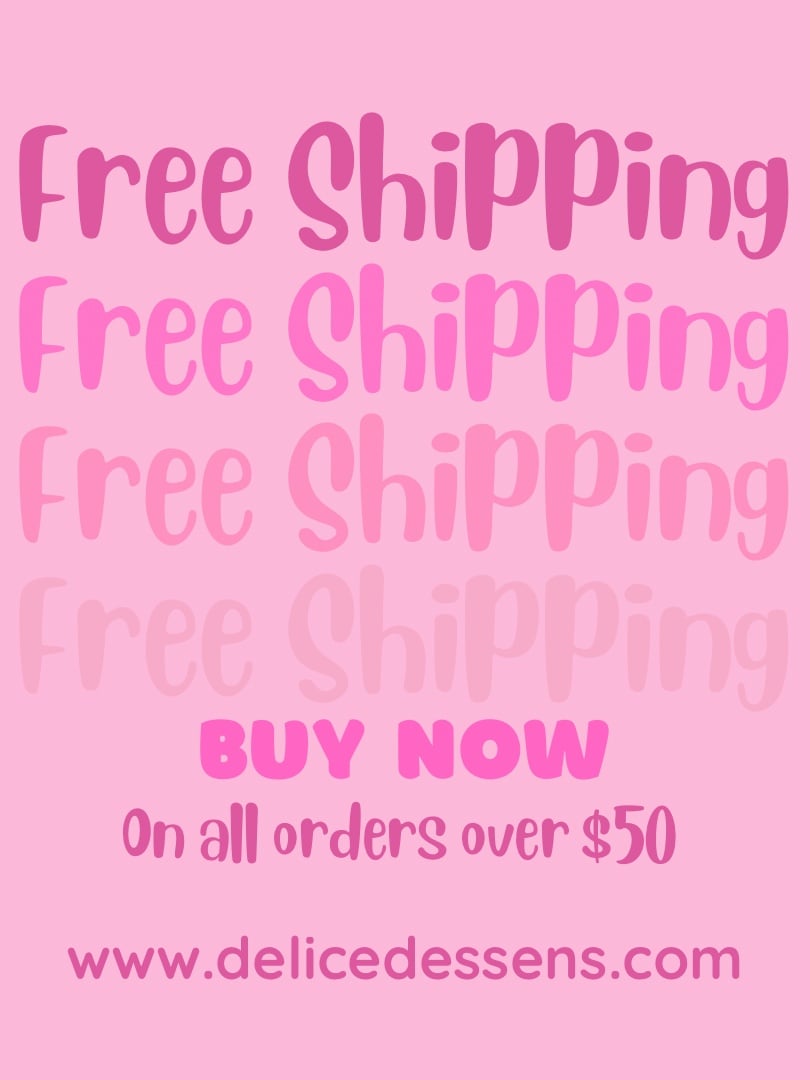 Free shipping on orders over $50 🤍 from Délice des Sens