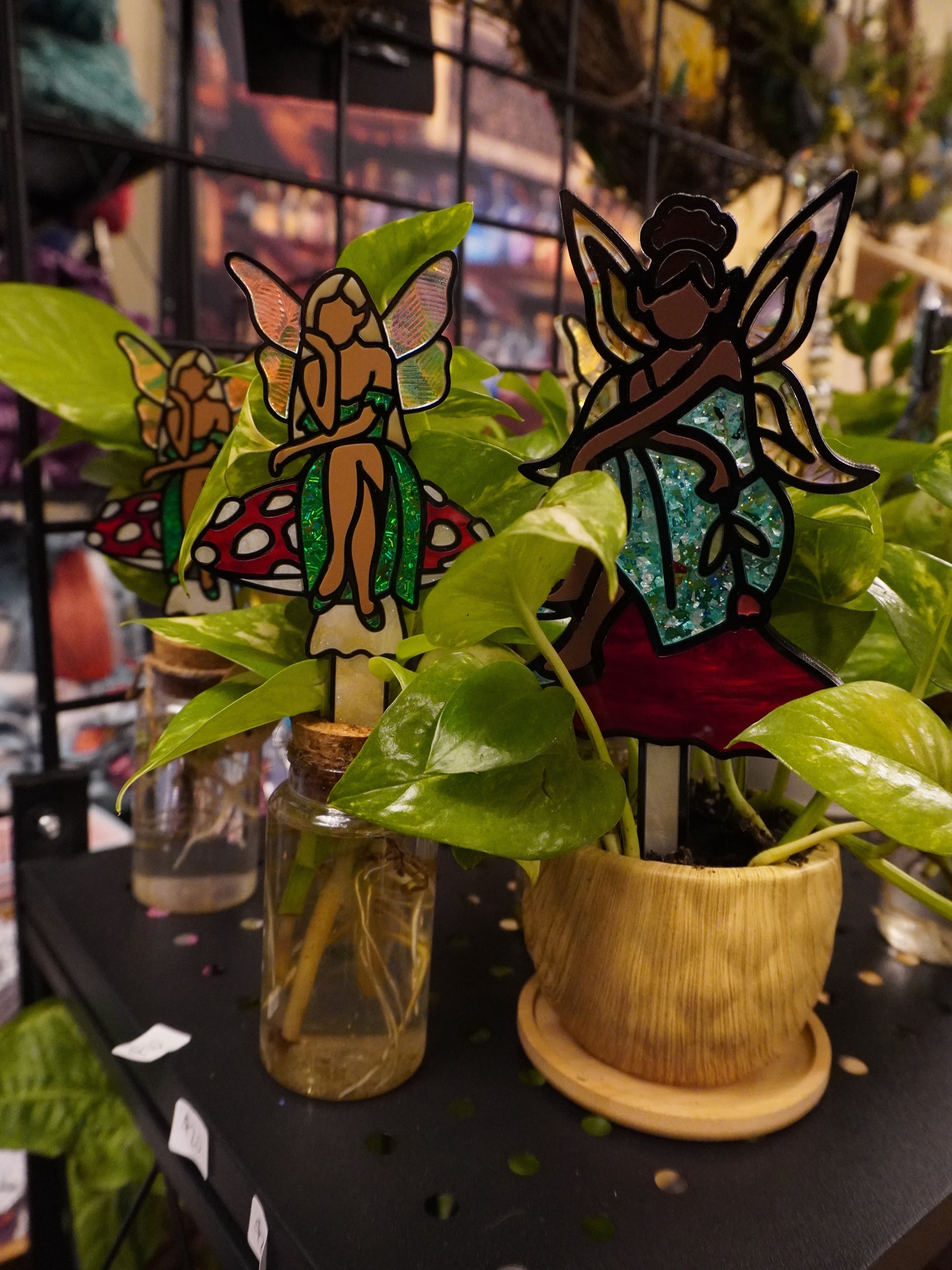 fairy plant stakes from Starlit and Spellbound