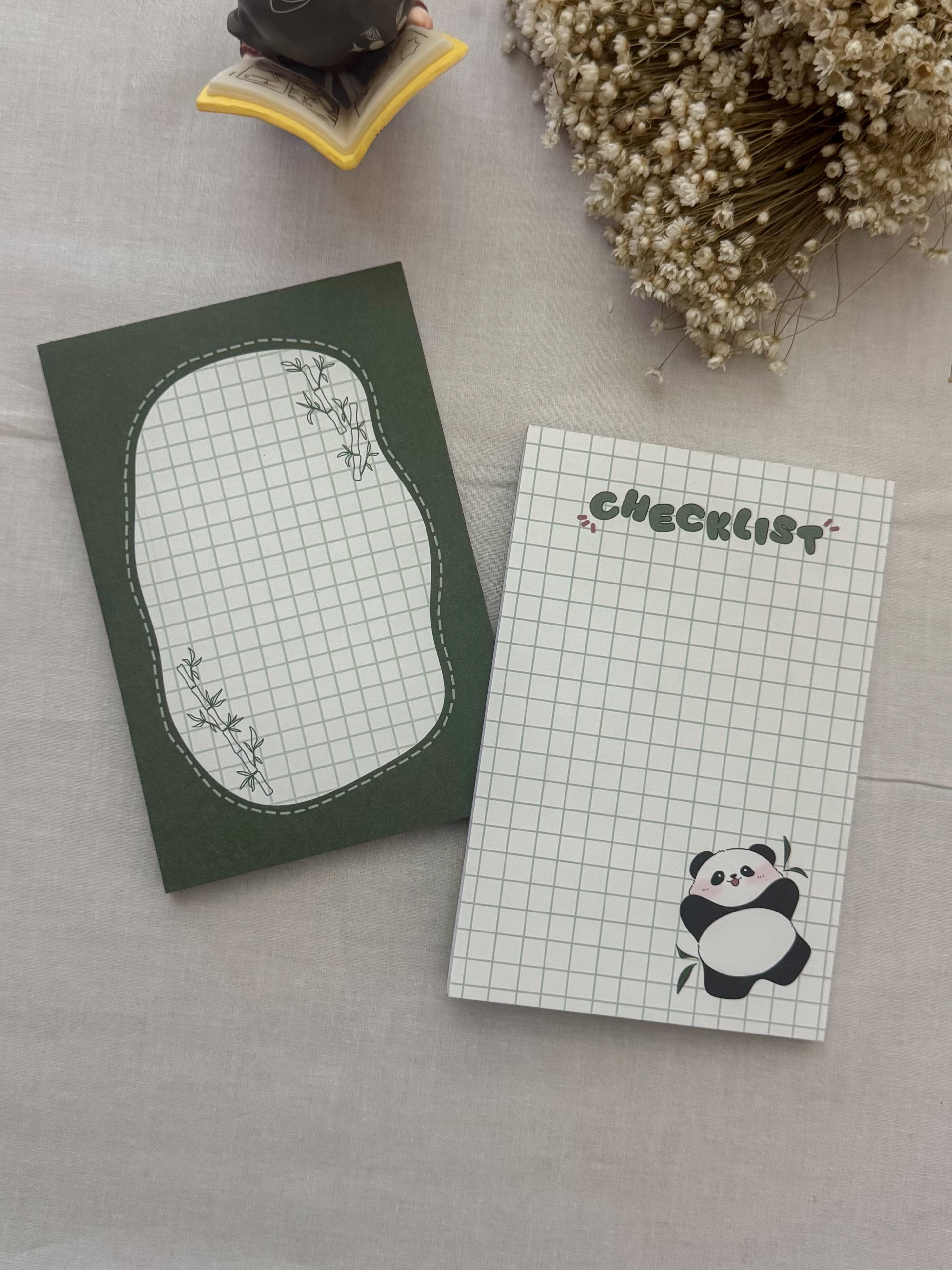 NEW PRODUCT: Panda Checklist Memo Pads Set from Shop YouMi’s