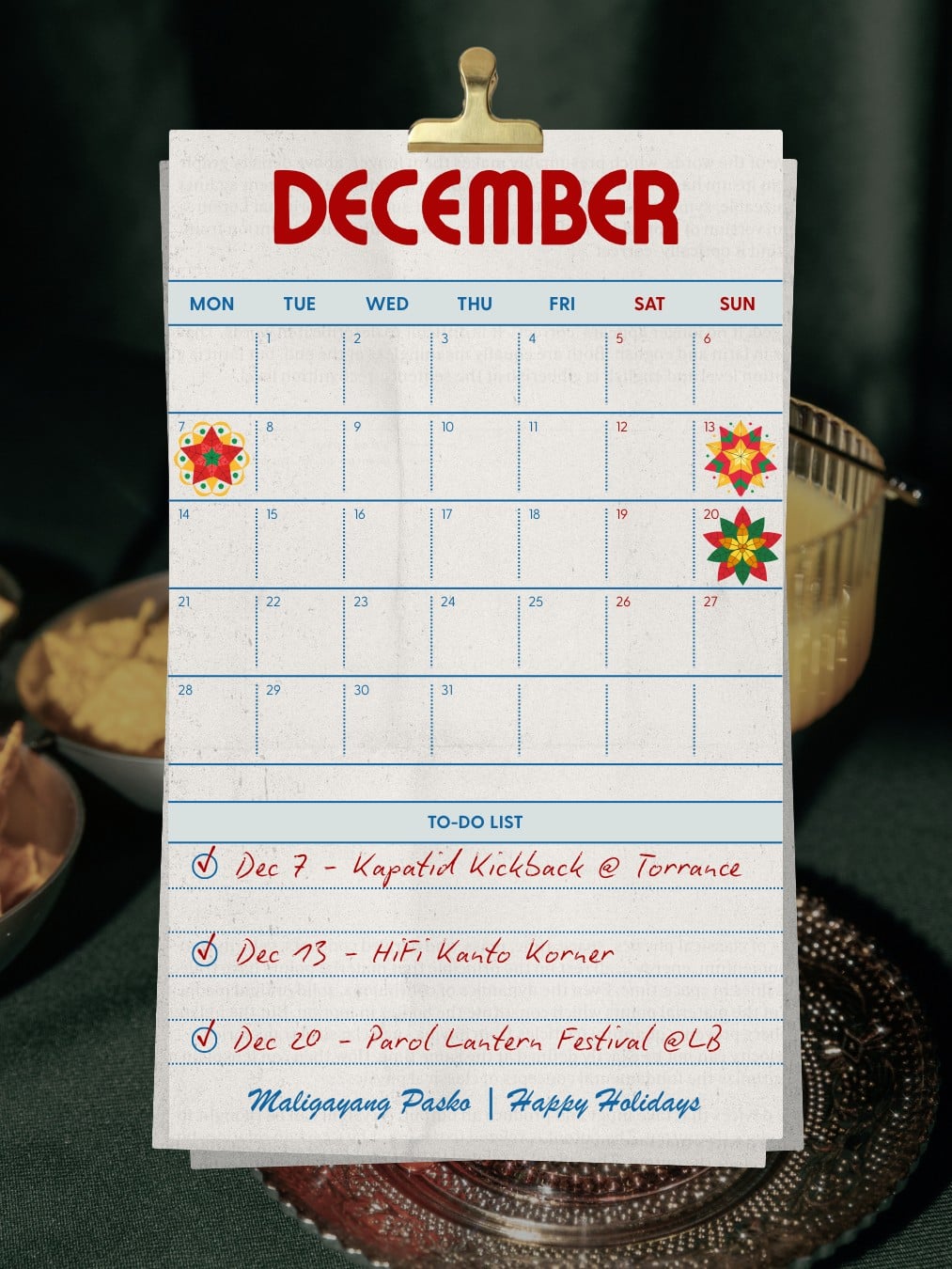 December (In-Person) Events from MELSELLSWHAT LLC