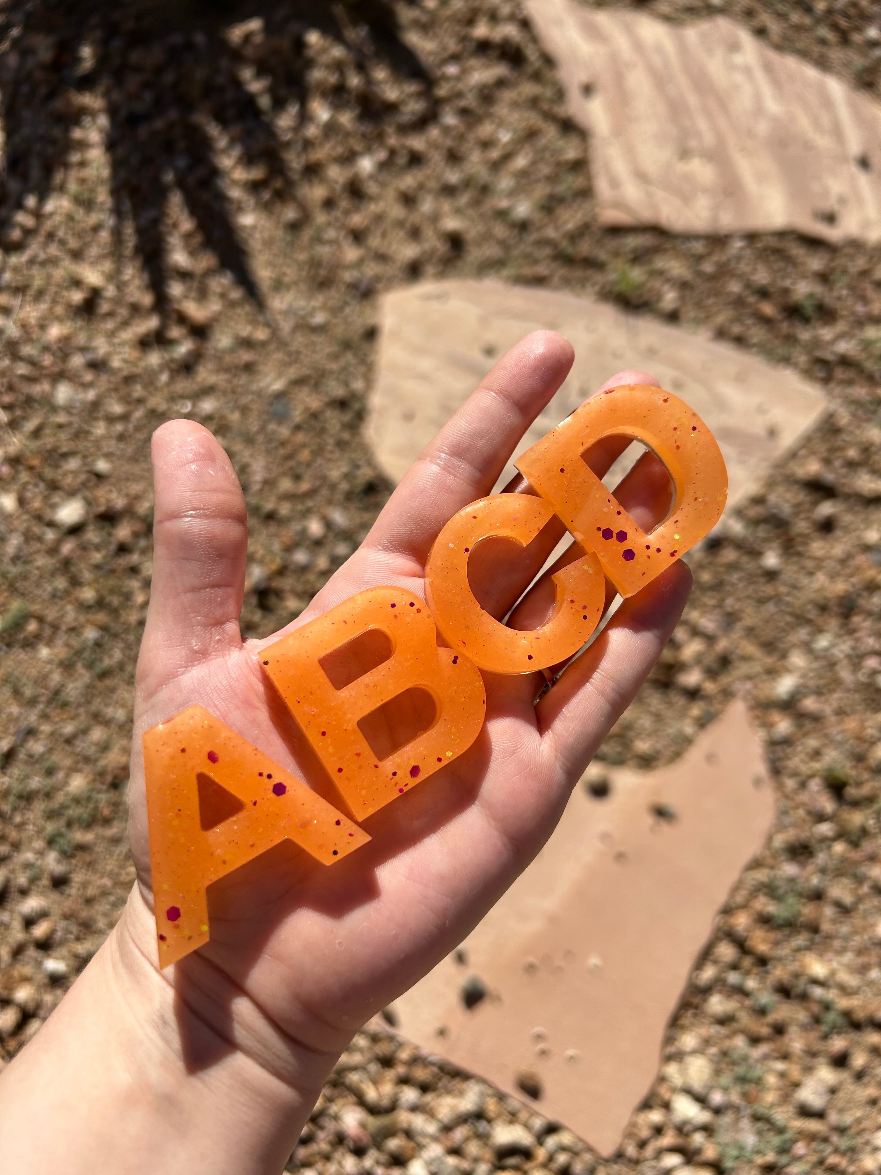 Custom alphabet set order from Eva’s Art and Sensory