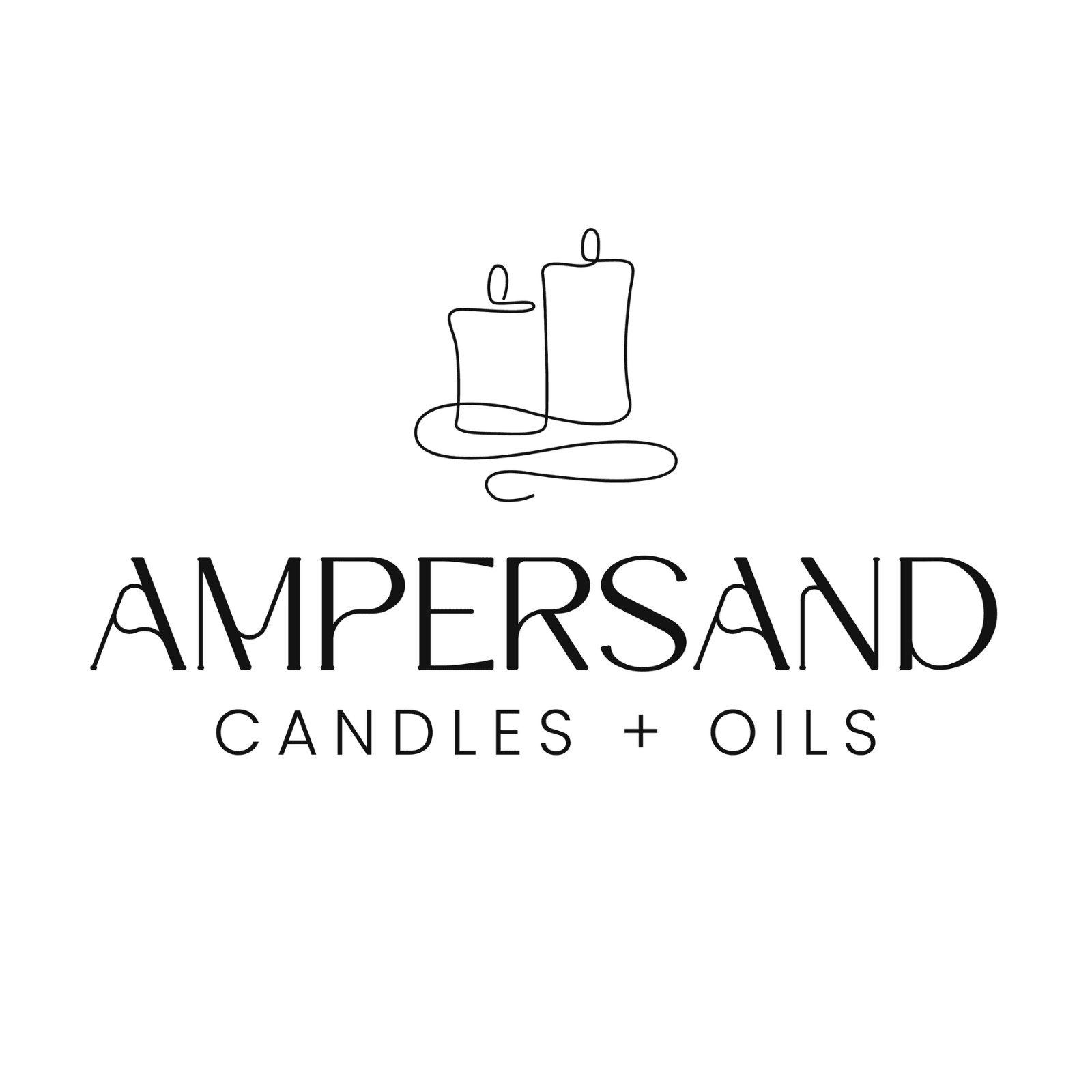 Ampersand Candles + Oils logo