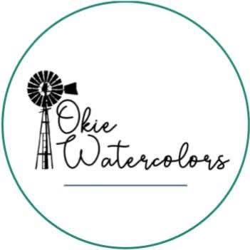 Okie Watercolors logo