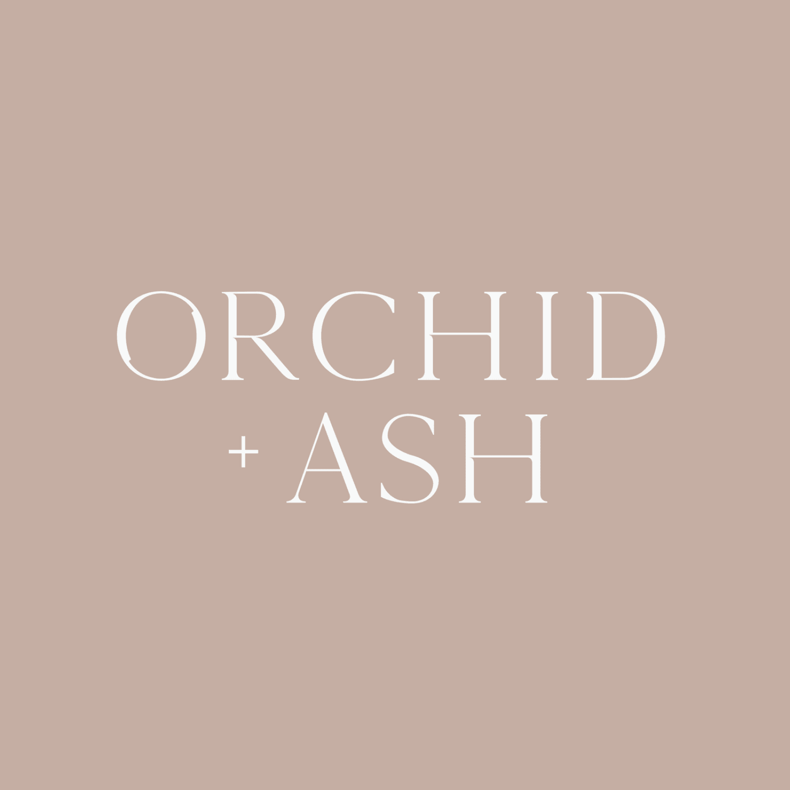 Orchid + Ash logo