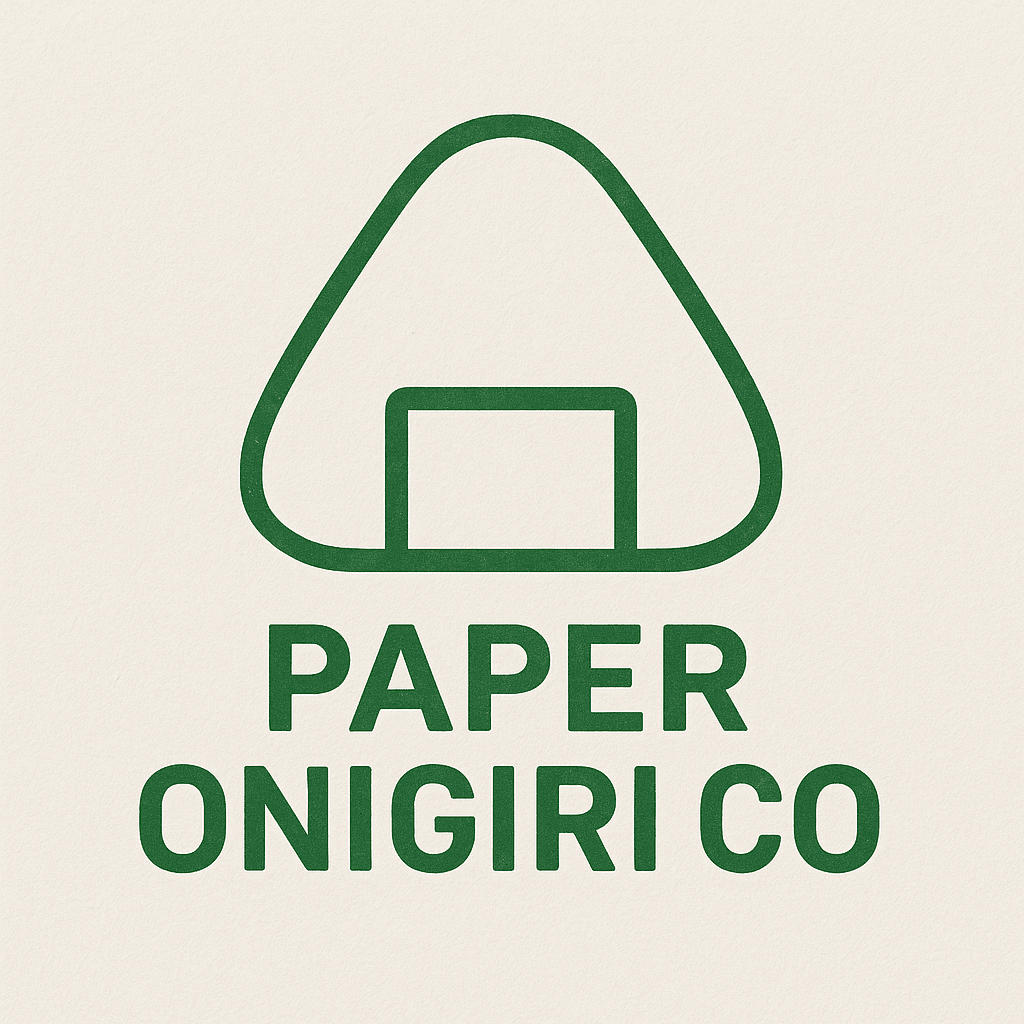 Paper Onigiri Co. logo