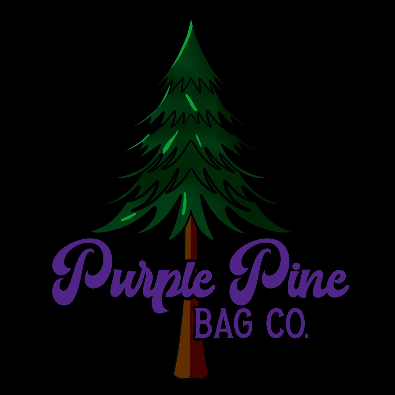 Purple Pine Bag Co. logo