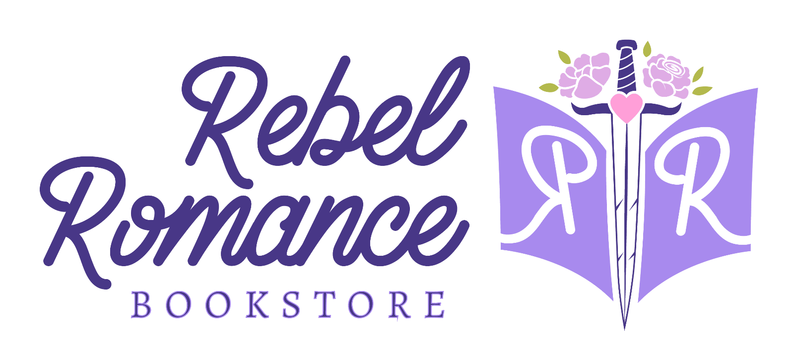 Rebel Romance Bookstore logo