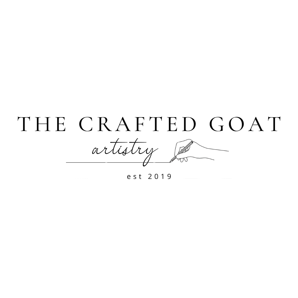 The Crafted Goat Artistry logo