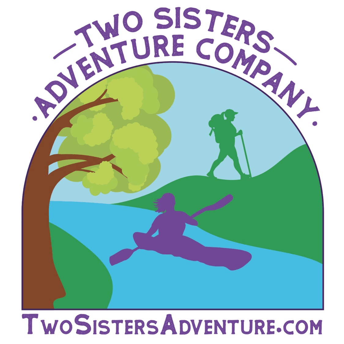 Two Sisters Adventure Company logo